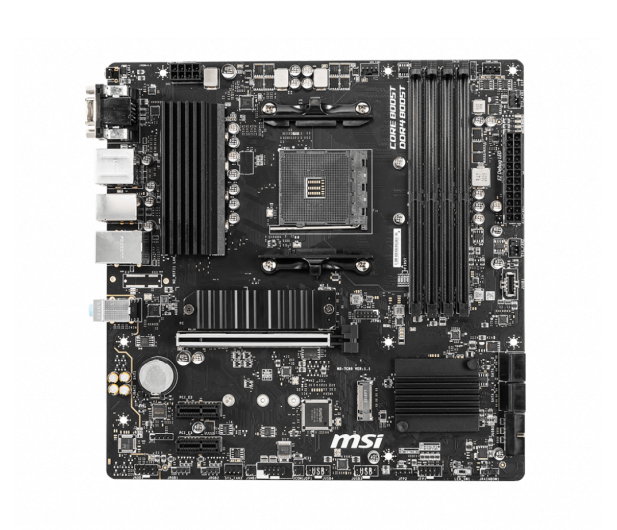 MSI Płyta główna B550M PRO-VDH AM4 4DDR4 HDMI/DP/VGA mATX - 655028 - zdjęcie 3